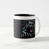 Tasse 2 Couleurs DJ Black Panther (Devant droit)