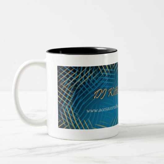 Tasse 2 Couleurs DJ Kitten (Gauche)