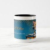 Tasse 2 Couleurs DJ Kitten (Centre)