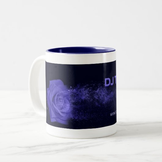 Tasse 2 Couleurs DJ Texasrose mule (Devant gauche)