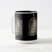 Tasse 2 Couleurs Do As Thou Wilt (Devant gauche)