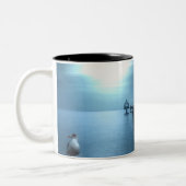Tasse 2 Couleurs Dock le soir de la baie (Gauche)