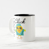 Tasse 2 Couleurs Docteur Chick (Devant gauche)