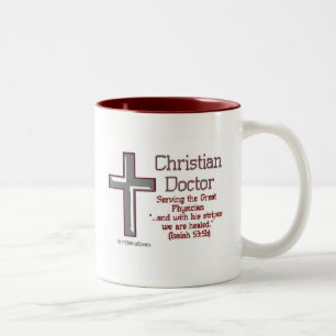 Tasse 2 Couleurs Docteur chrétien