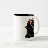 Tasse 2 Couleurs Docteur et poupée (Devant droit)