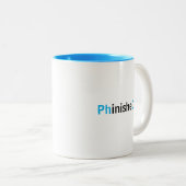 Tasse 2 Couleurs Doctorat terminé (Devant droit)