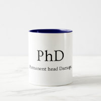 Doctorat Vie étudiante Dégâts permanents à la tête