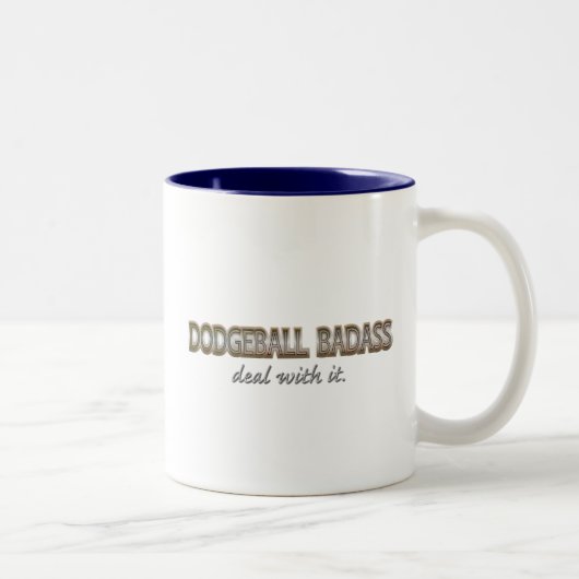 TASSE 2 COULEURS DODGEBALL (Droit)