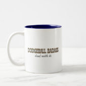 TASSE 2 COULEURS DODGEBALL (Gauche)