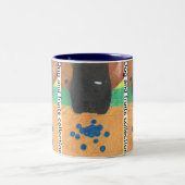 Tasse 2 Couleurs Dog nose and bluberry (Centre)