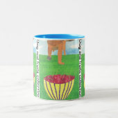 Tasse 2 Couleurs Dog paws and cherry (Centre)