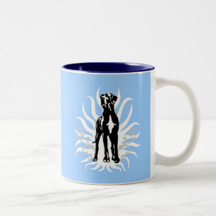 Tasse 2 Couleurs Dogue Allemand étalon