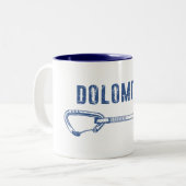 Tasse 2 Couleurs Dolomites Escalade Quickdraw (Devant gauche)