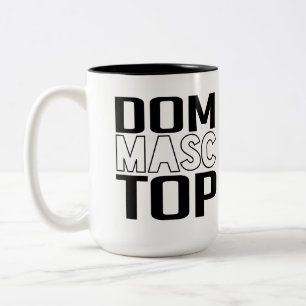 Tasse 2 Couleurs Dom Masculin Haut
