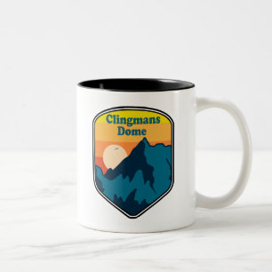 Tasse 2 Couleurs Dôme Clingmans Tennessee Lever du soleil