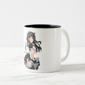 Tasse 2 Couleurs Domestique d'Anime (Devant droit)