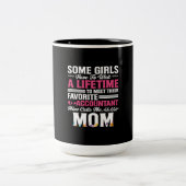 Tasse 2 Couleurs Don comptable |Pour rencontrer leur comptable favo (Centre)