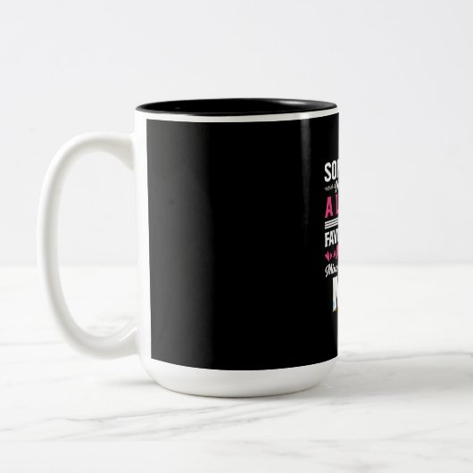 Tasse 2 Couleurs Don comptable |Pour rencontrer leur comptable favo (Gauche)