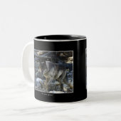 Tasse 2 Couleurs Don de loups Vision Quest (Devant gauche)