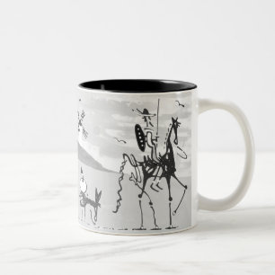 Tasse 2 Couleurs Don Quichotte à deux tons