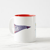 Tasse 2 Couleurs Donald Duck (Devant gauche)