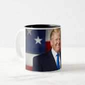 Tasse 2 Couleurs Donald Trump (Devant gauche)