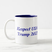 Tasse 2 Couleurs Donald Trump (Gauche)