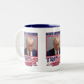 Tasse 2 Couleurs Donald Trump 2024 (Devant gauche)