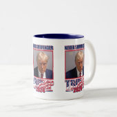 Tasse 2 Couleurs Donald Trump 2024 (Devant droit)