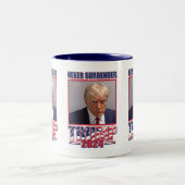 Tasse 2 Couleurs Donald Trump 2024 (Centre)