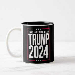 Tasse 2 Couleurs Donald Trump 2024 redonne l'élection américaine