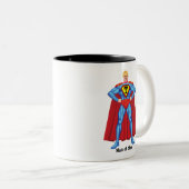 Tasse 2 Couleurs Donald Trump Homme De Vol (Devant droit)