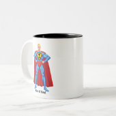 Tasse 2 Couleurs Donald Trump Homme De Vol (Devant gauche)