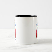 Tasse 2 Couleurs Donald Trump Homme De Vol (Centre)