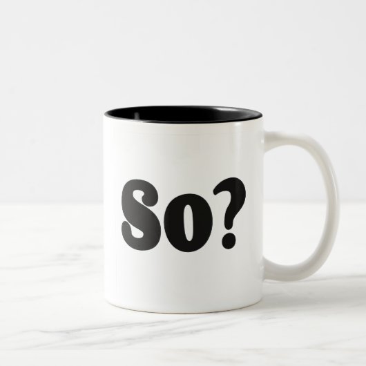 Tasse 2 Couleurs Donc bf (Droit)