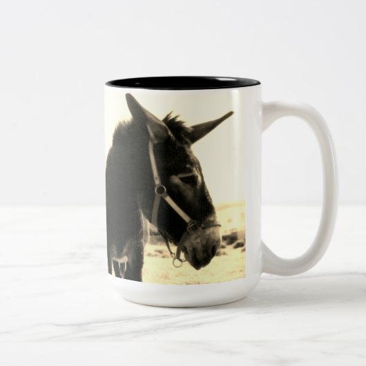 Tasse 2 Couleurs Donkey (Droit)