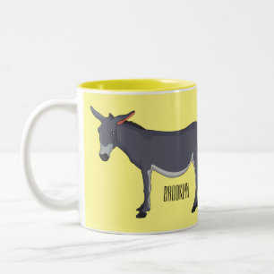 Tasse 2 Couleurs Donkey cartoon