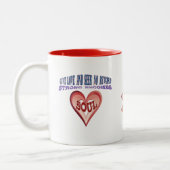 Tasse 2 Couleurs Donner de l'amour (Gauche)