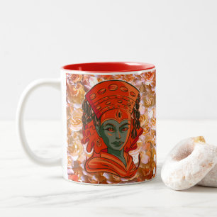 Tasse 2 Couleurs Donner du pouvoir à la déesse Art spirituel Force