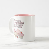 Tasse 2 Couleurs Donnez-moi les petits gâteaux (Devant gauche)