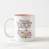 Tasse 2 Couleurs Donnez-moi les petits gâteaux (Gauche)