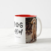 Tasse 2 Couleurs Dons de maman de chien (Devant droit)