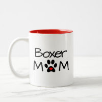 Dons de race de chien, mère de boxe
