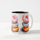 Tasse 2 Couleurs  Donuts  (Devant droit)