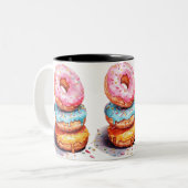 Tasse 2 Couleurs  Donuts  (Devant gauche)