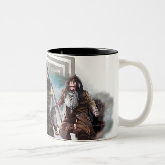 Tasse 2 Couleurs Dori, Kili et Bifur (Droit)