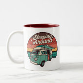 Tasse 2 Couleurs Dormir Autour Du Camping (Gauche)