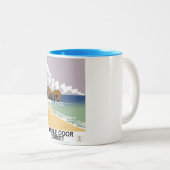 Tasse 2 Couleurs Dorset de porte Durdle (Devant droit)