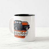 Tasse 2 Couleurs douane américaine F100 (Devant gauche)