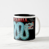 Tasse 2 Couleurs "Double serpent " (Devant droit)